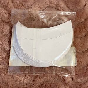 White Eye Makeup Adhesive Eyeliner Eyeshadow Shields